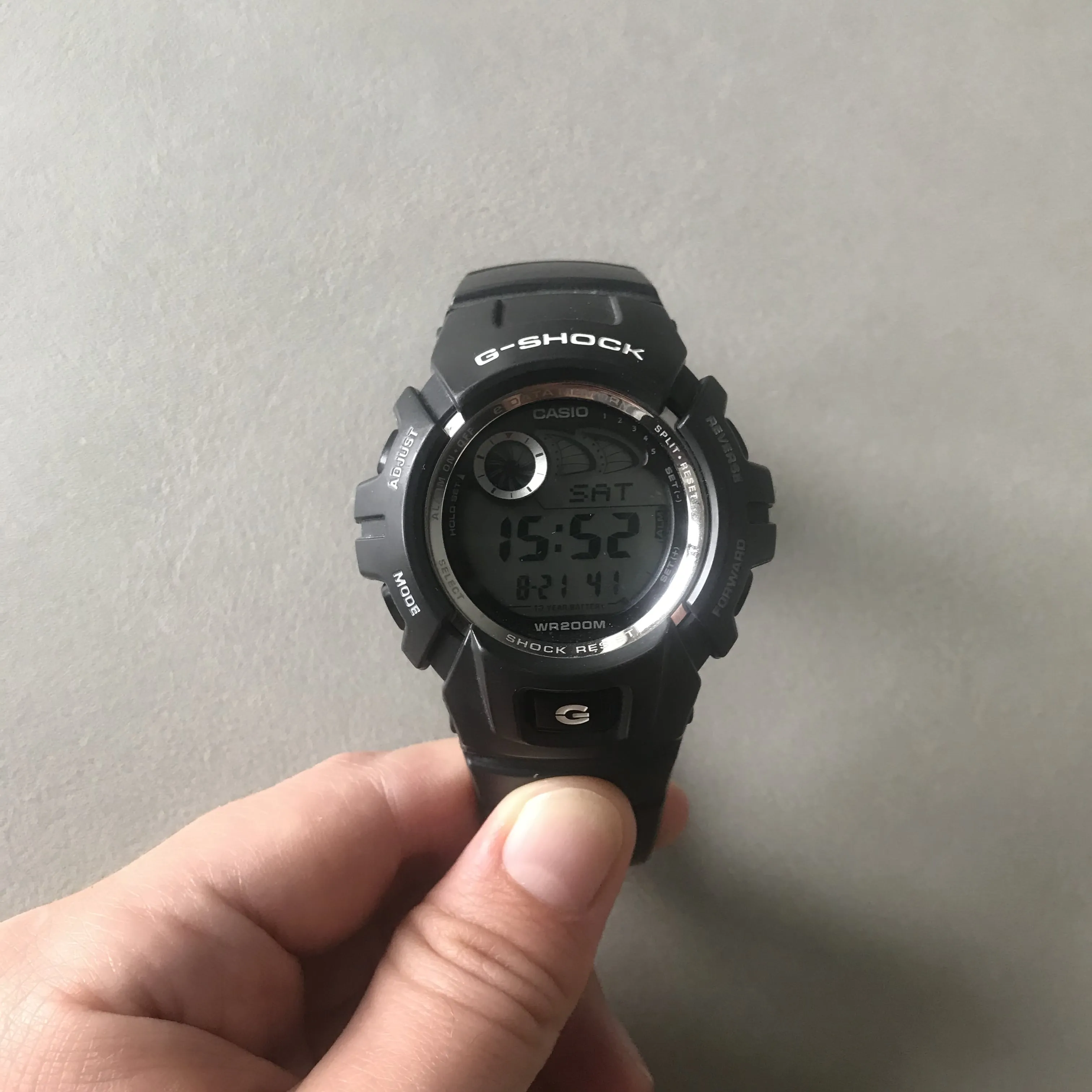 Мои часы Casio G-shock G-2900