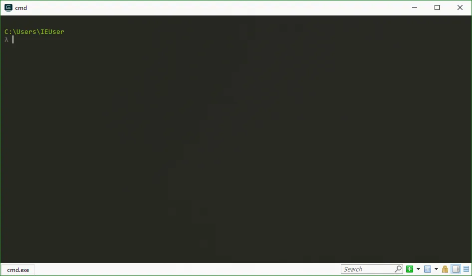 Первый запуск